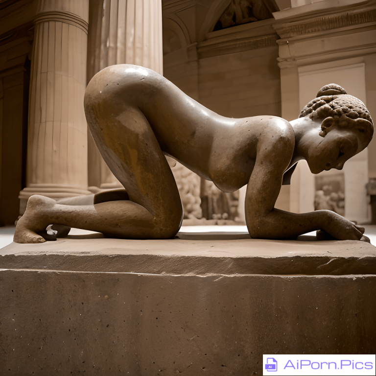 Statue celebrating everyday household tasks like cleaning