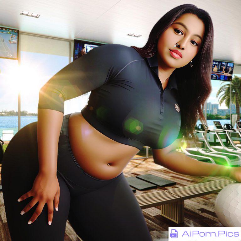 thick indian gym girl