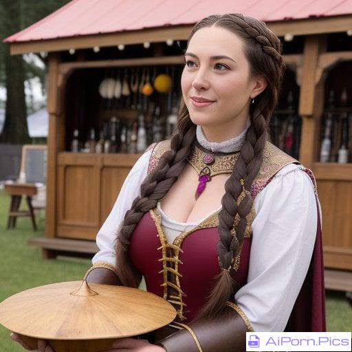 Pretty ren faire girl (sfw)