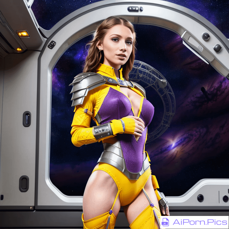 Scifi, purple, and yellow