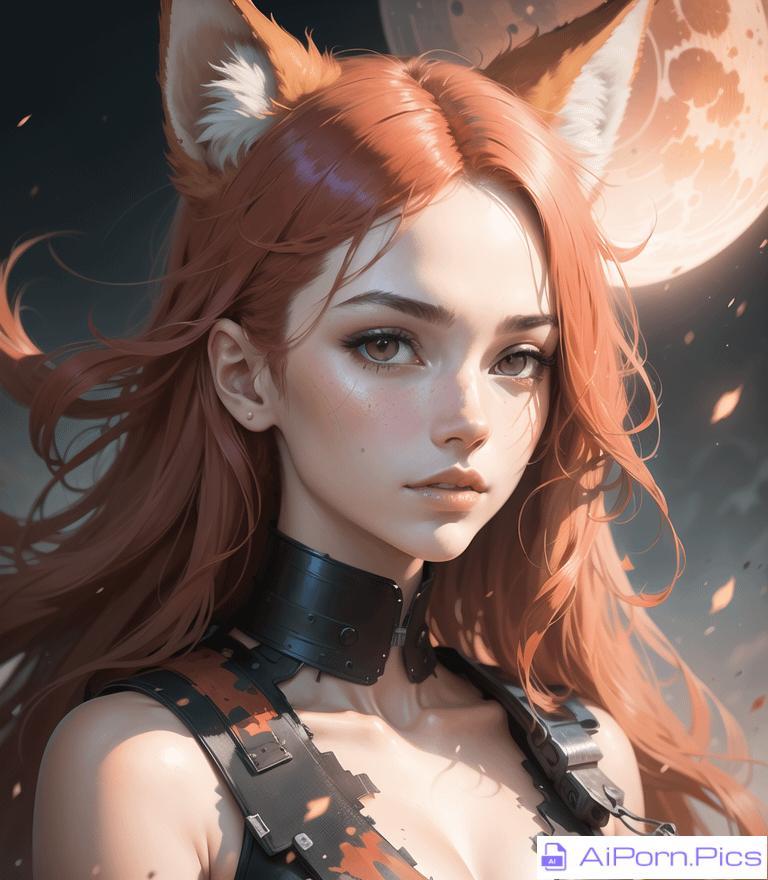 Fiery fox girl