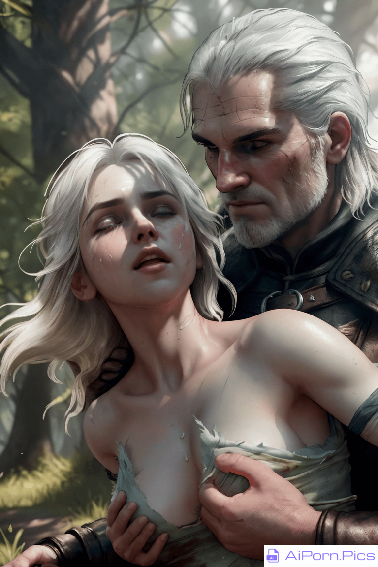 Geralt and Ciri