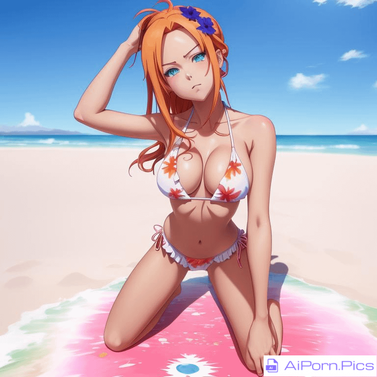 Real anime girl in Bikini