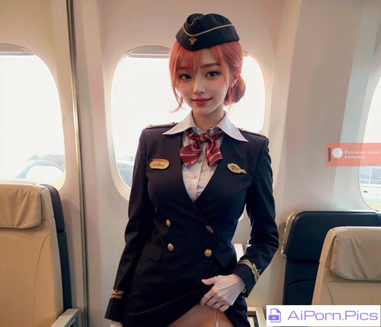 Stewardess Cosplay