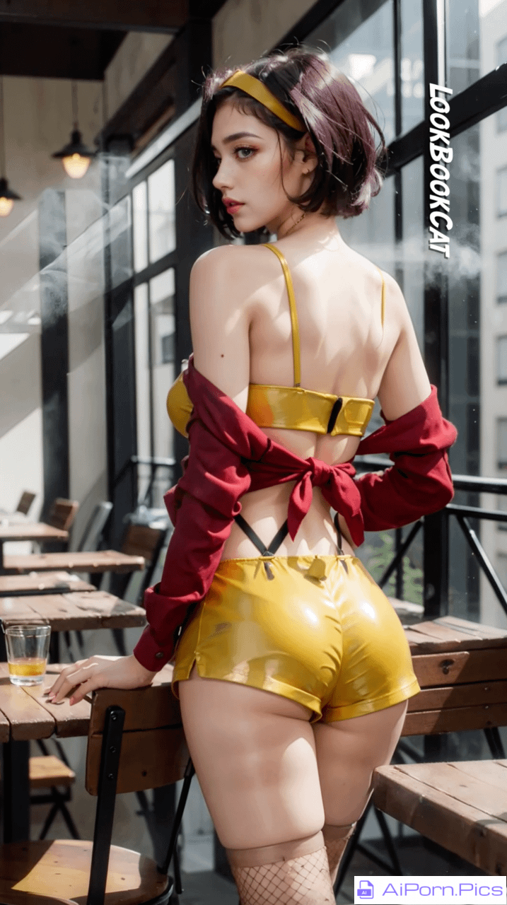 Space Seductress: Embracing Faye Valentine's Allure in the AI Art Lookbook