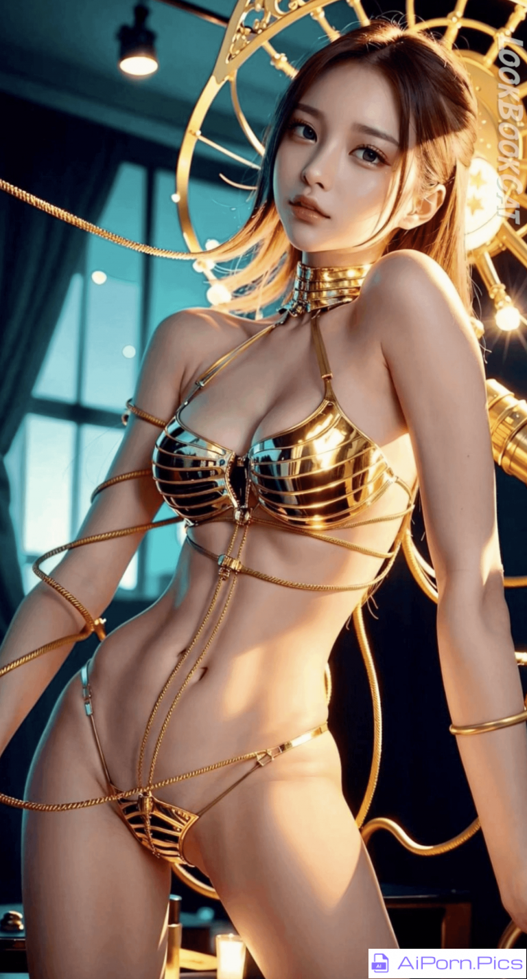 Futuristic Temptations: Embrace the Cyberpunk Elegance of AI Art's Seductive Lingerie