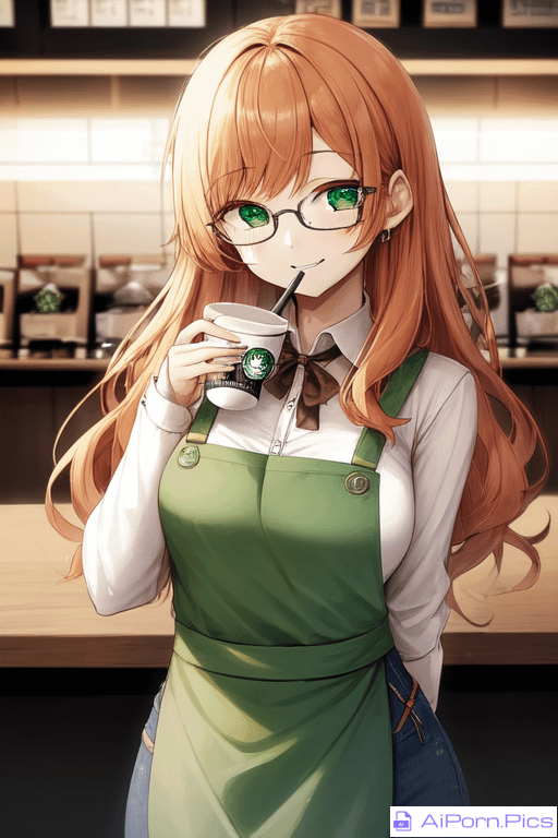 Her first shift at Starbucks