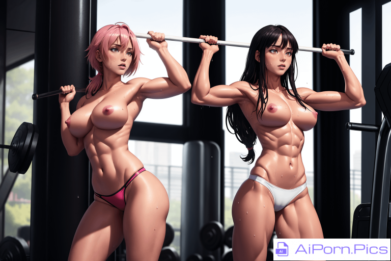 Buff Girls Sakura and Hinata