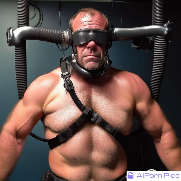 Muscledaddy Bondage Dungeon BDSM Daddie