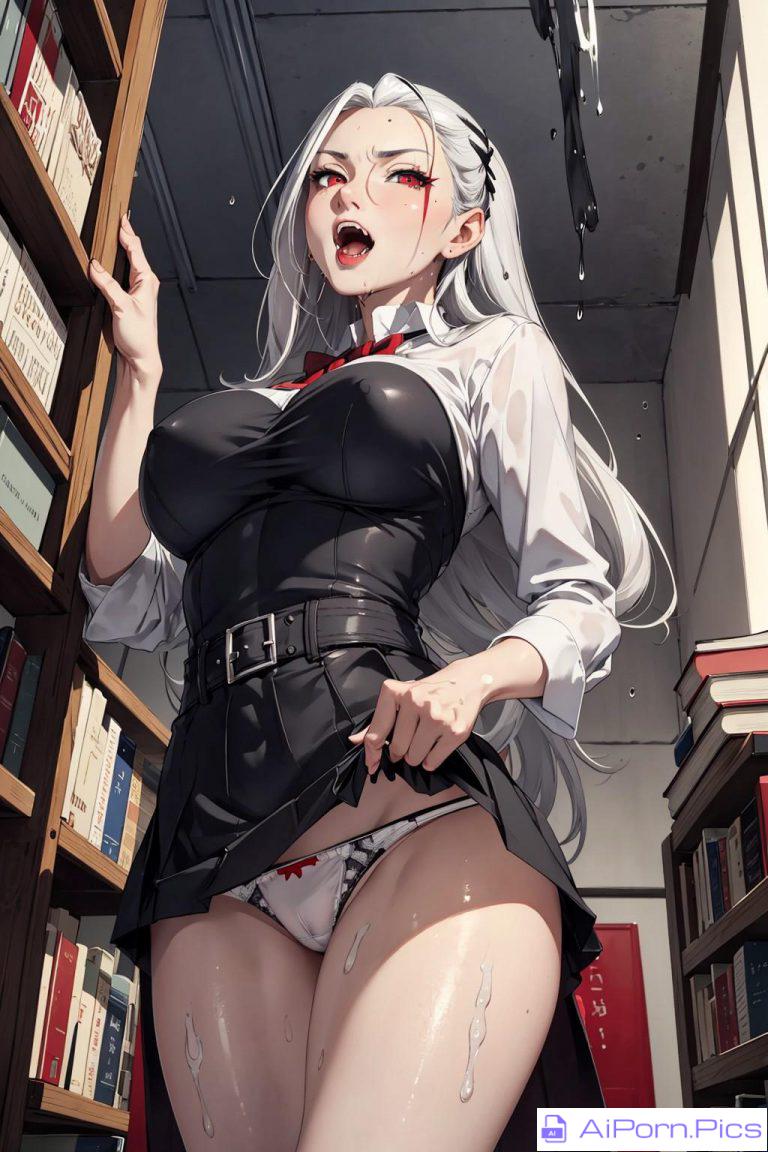 Academic Vampire Girl