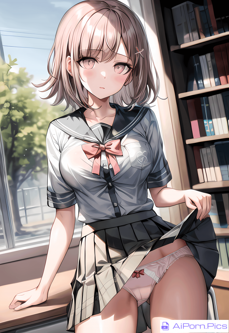 Chiaki Nanami showing off her panties