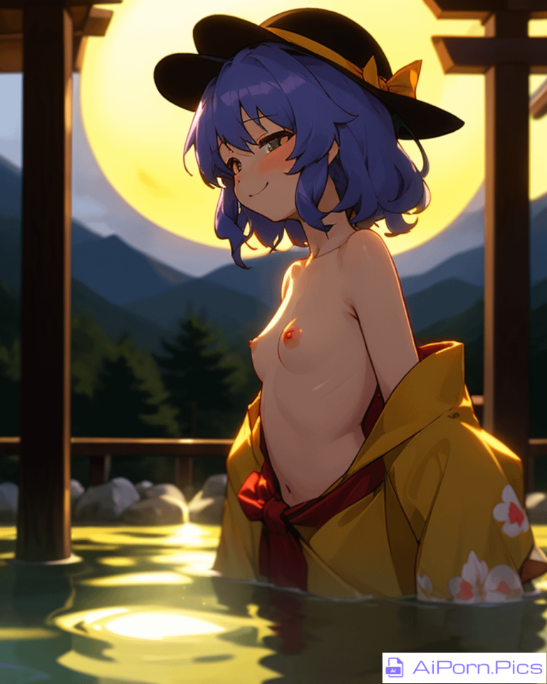 Koishi showing off at the shrine