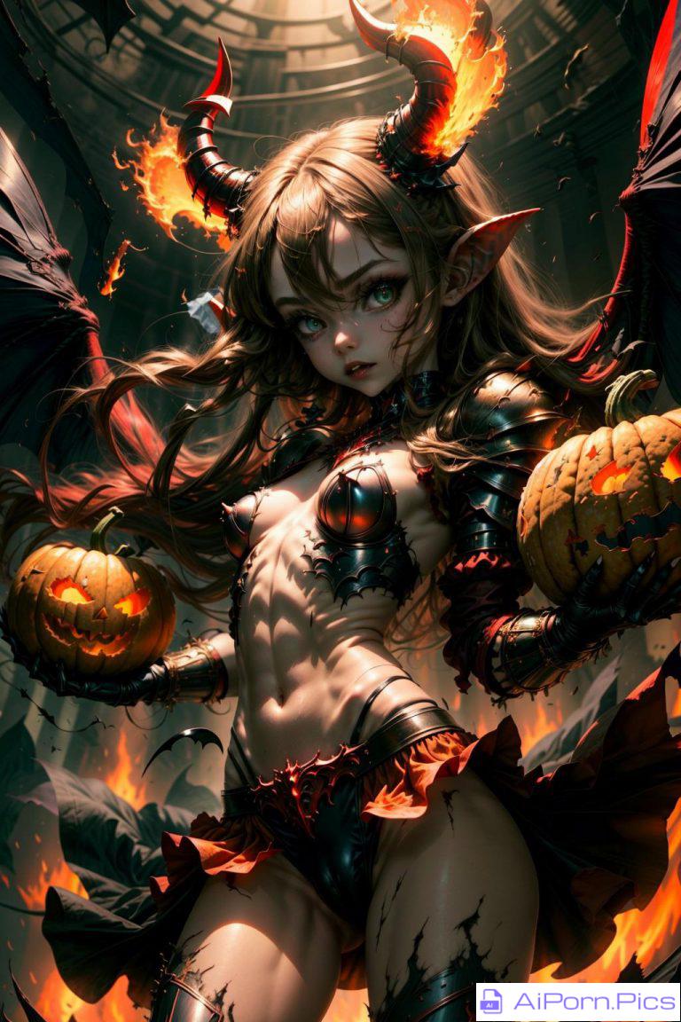 Pumpkin succubus