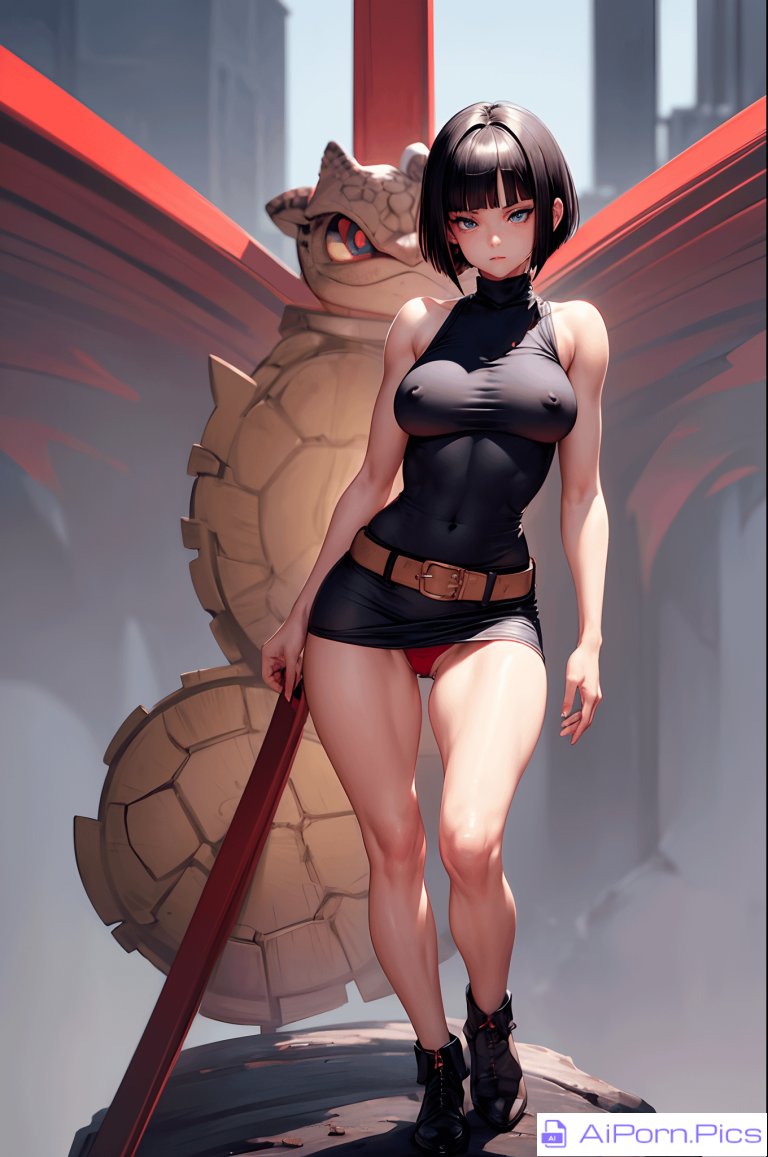 [Dragonball Z] Videl in Black (Jabberwocky)