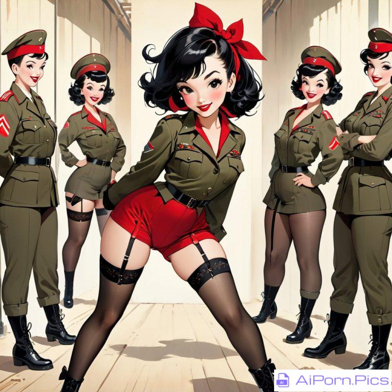 50s Army Pinup Peer Review (Pin Up Contest)