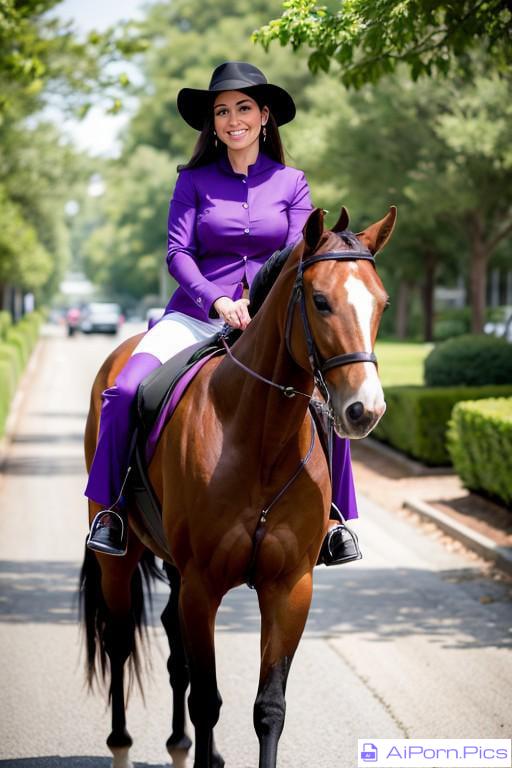 Woman on horse