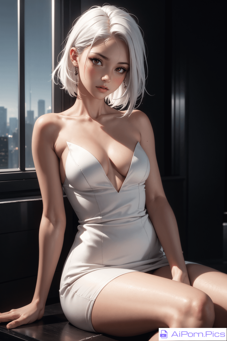 White dress