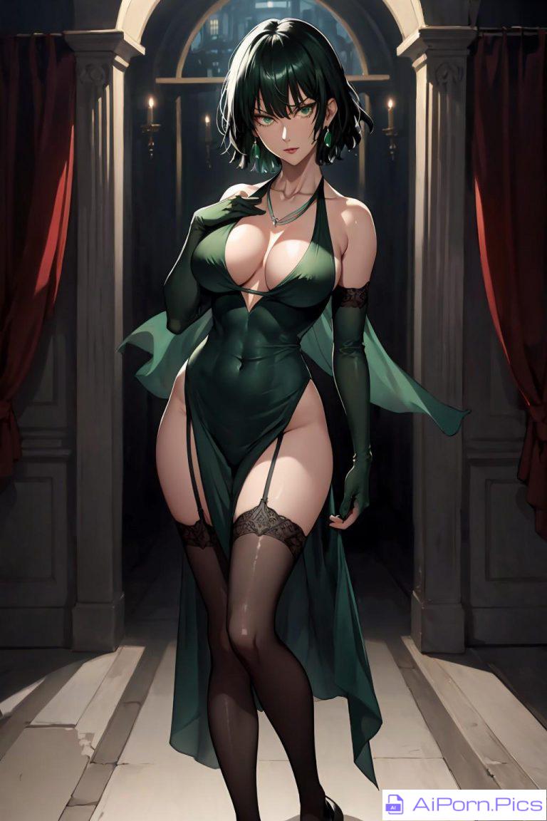 Fubuki in stockings