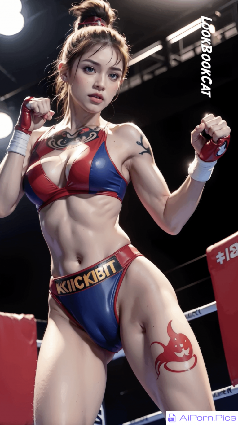 Ring Triumph: Witness the Spectacular Victory of AI Art Girls in Female Combat!