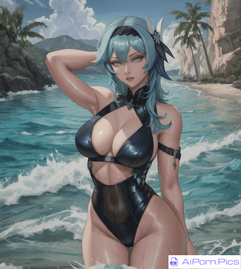 Eula at the Beach [Genshin Impact]