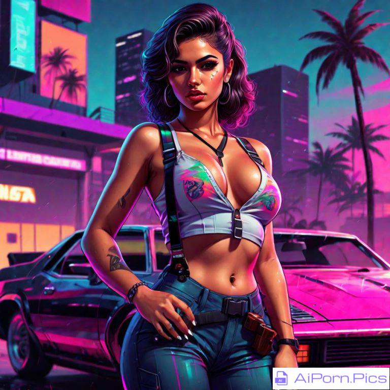 In Honor of the GTA 6 Trailer this week here is some Splash art. Back to Vice City baby