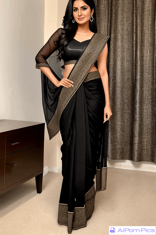 Indian Actress fully dressed in Saree created with anydream.xyz AI