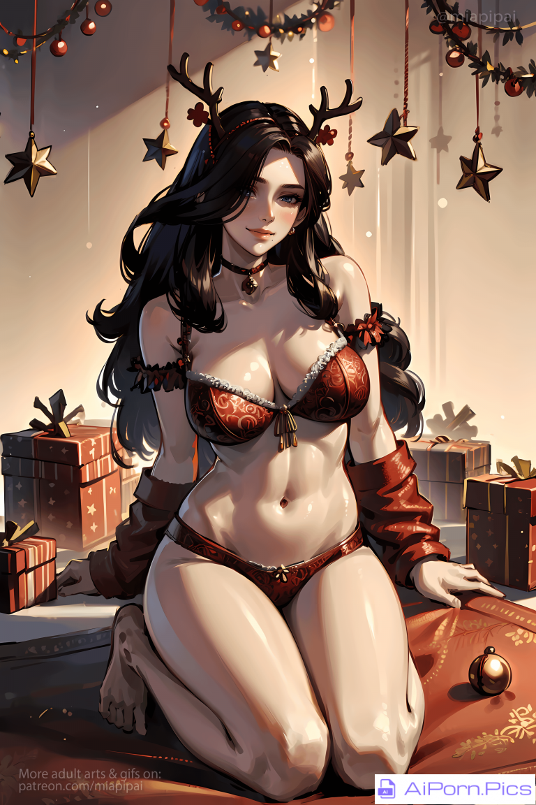 Yennefer, Christmas theme! (by miapipai)