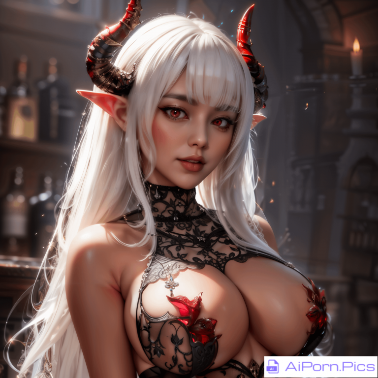 Ashen-haired Succubus