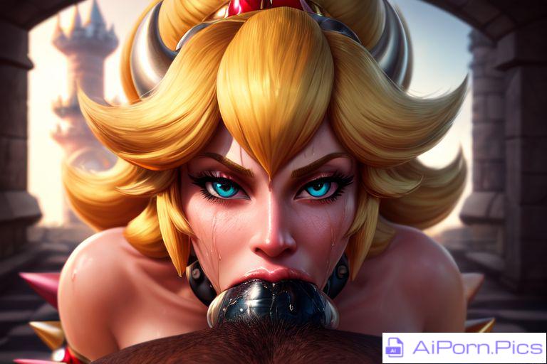 Bowsette Deepthroating