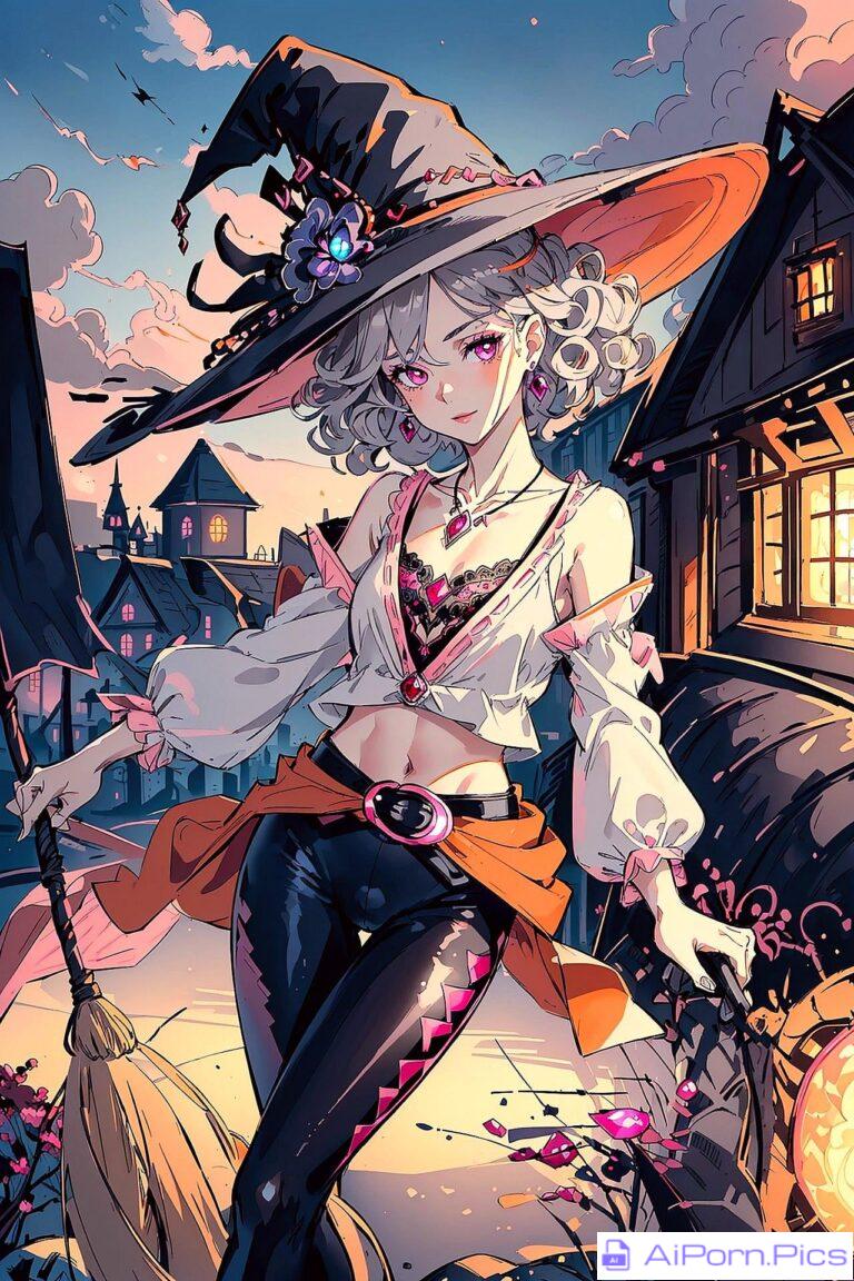 Lovely grey-hair witch🧹