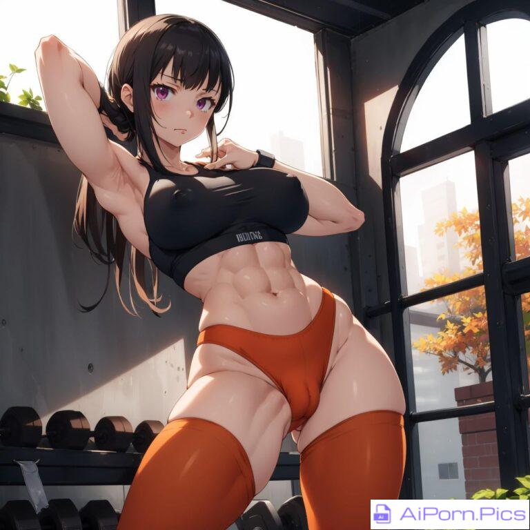 Maki Oze at the Gym