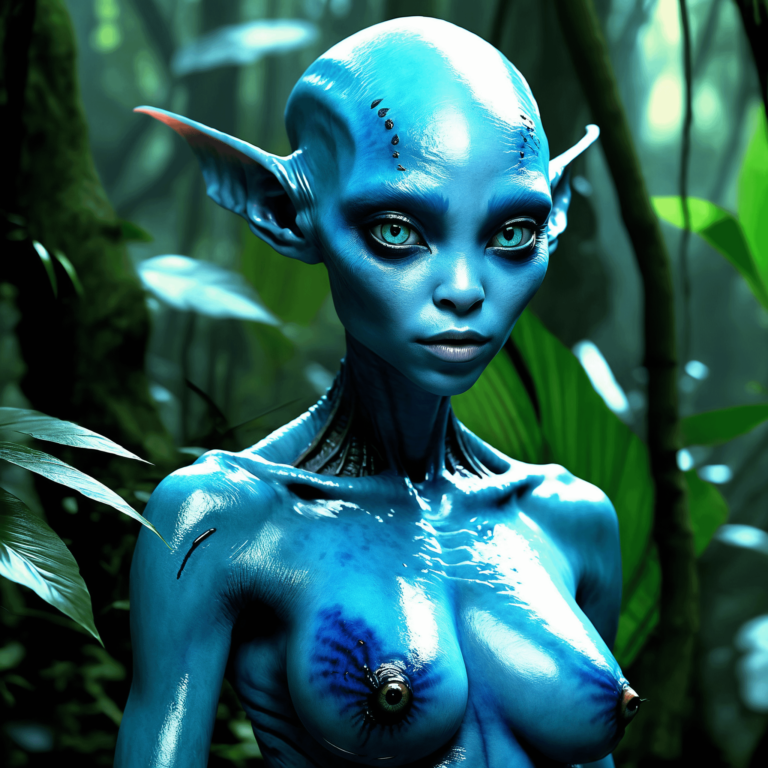 Blue Alien