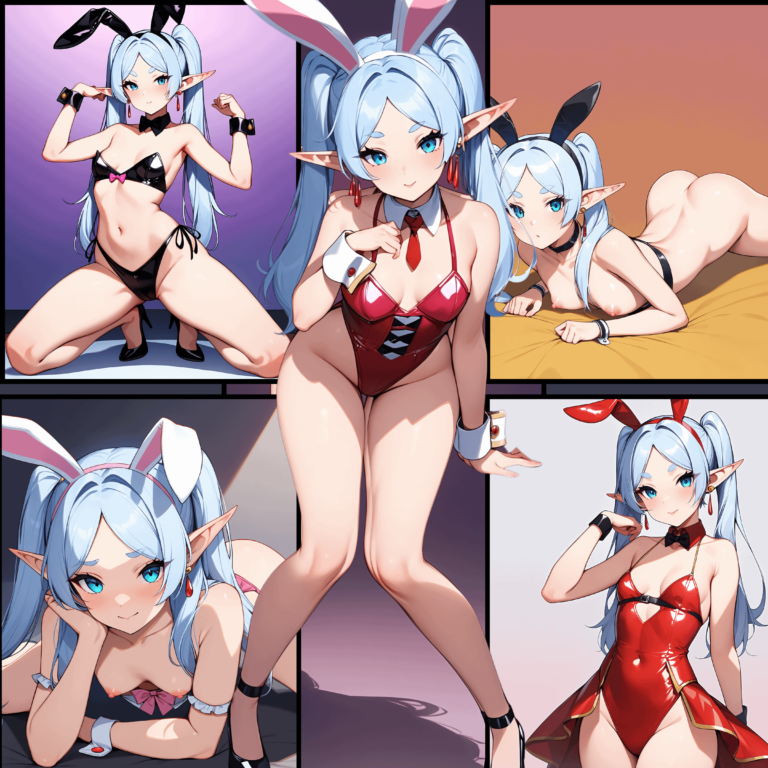 Bunny girl Frieren Showcase