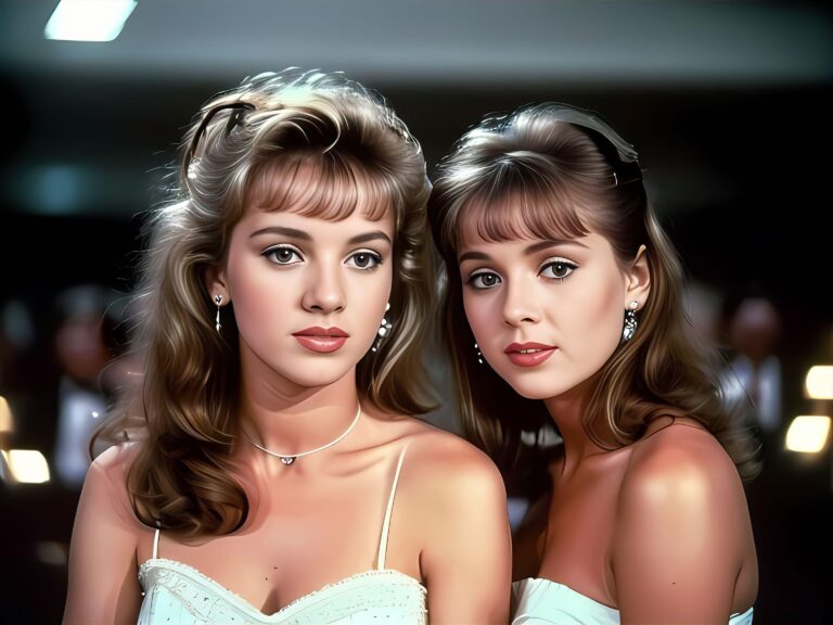 Forgotten movies of the 1980's: Publicity still from Junior Prom. Lori Dean(L) Kelly Berg(R)