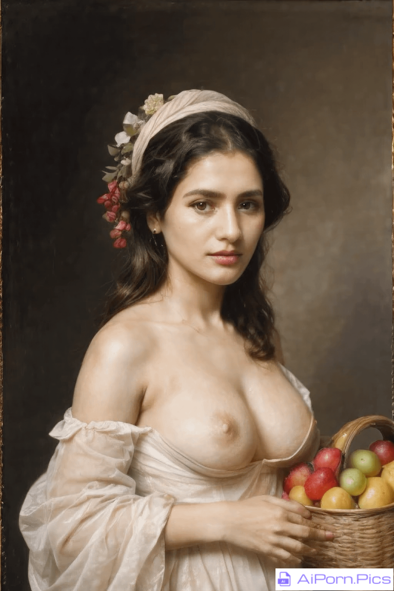 Portrait Of a Woman with Fruits