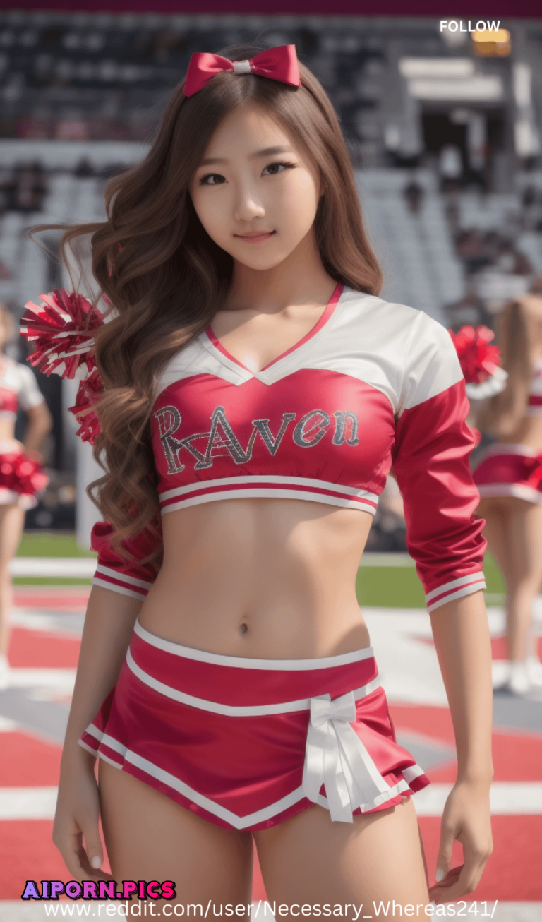 College Cheerleader Babe