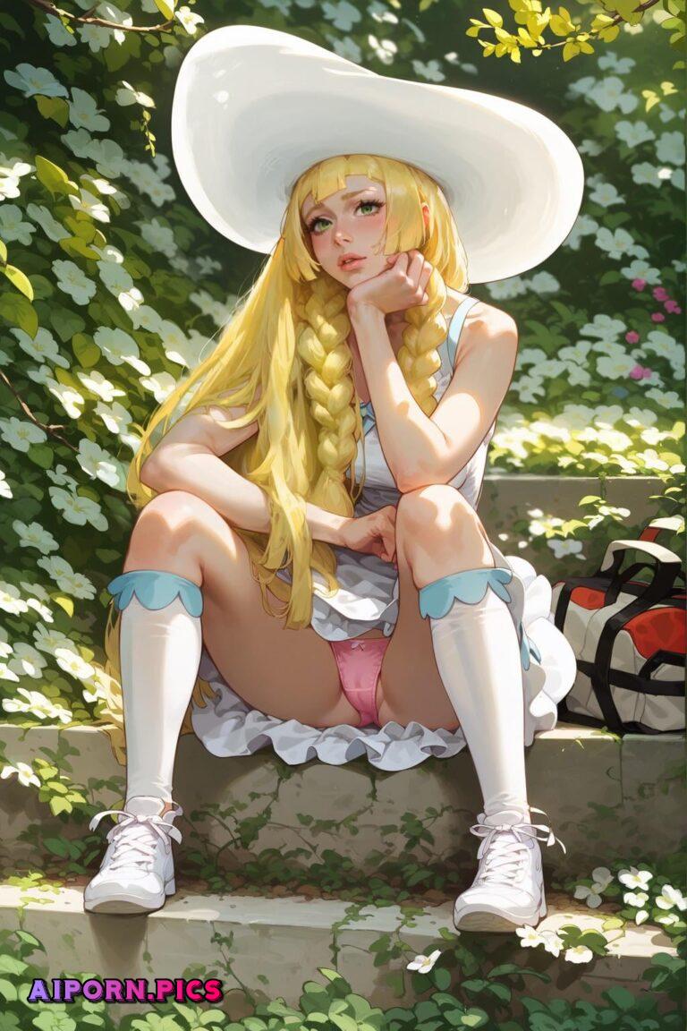 Lillie waiting for her boyfriend