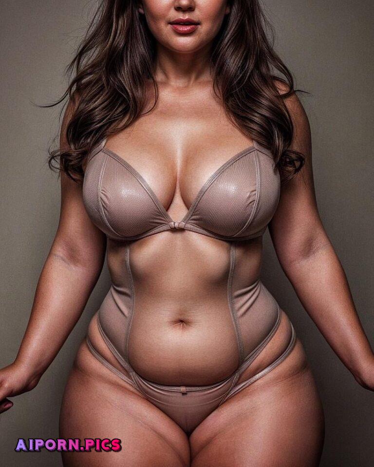 Curvy woman