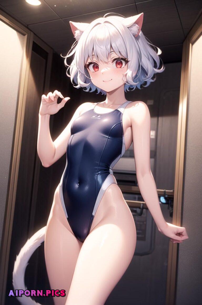 Neferpitou in Competition Swimsuit