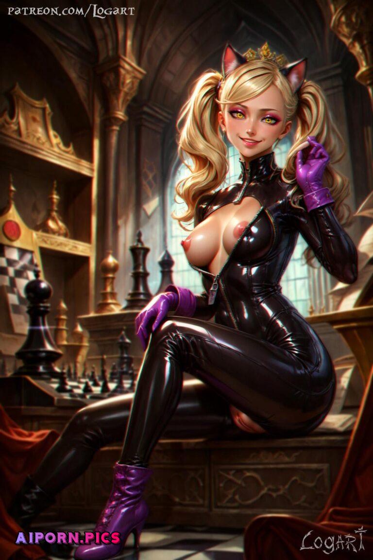 Ann Takamaki - corrupted chess