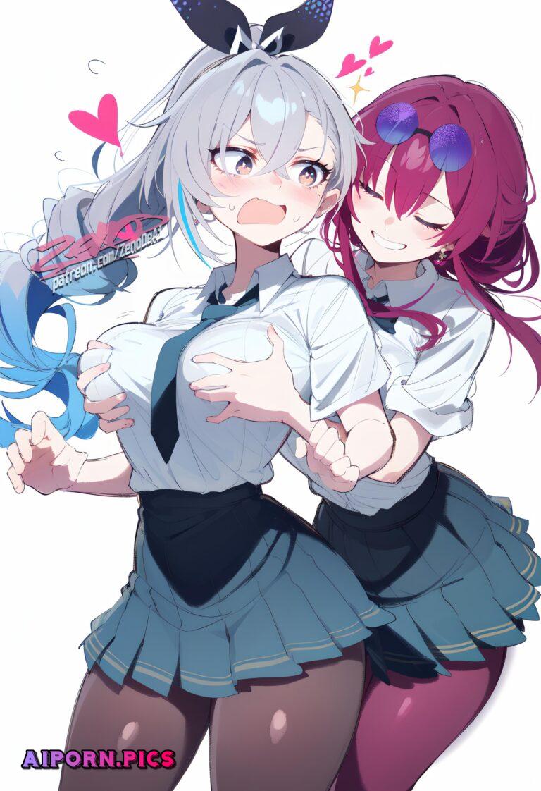 Silver Wolf & Kafka (Honkai Star rail)