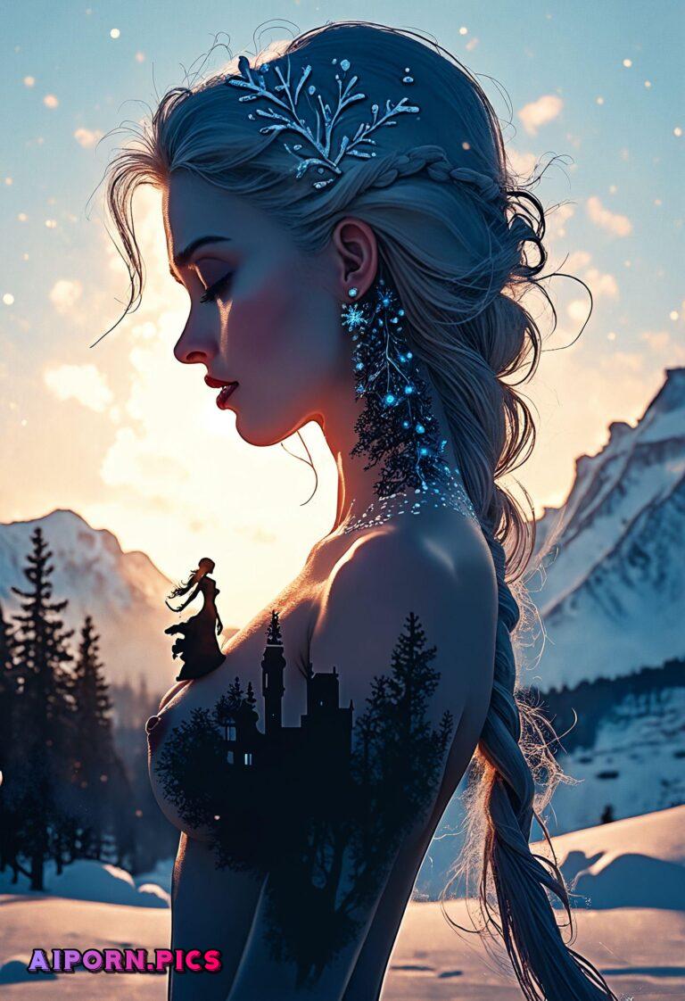 Elsa torn between two worlds (workflow in comments)